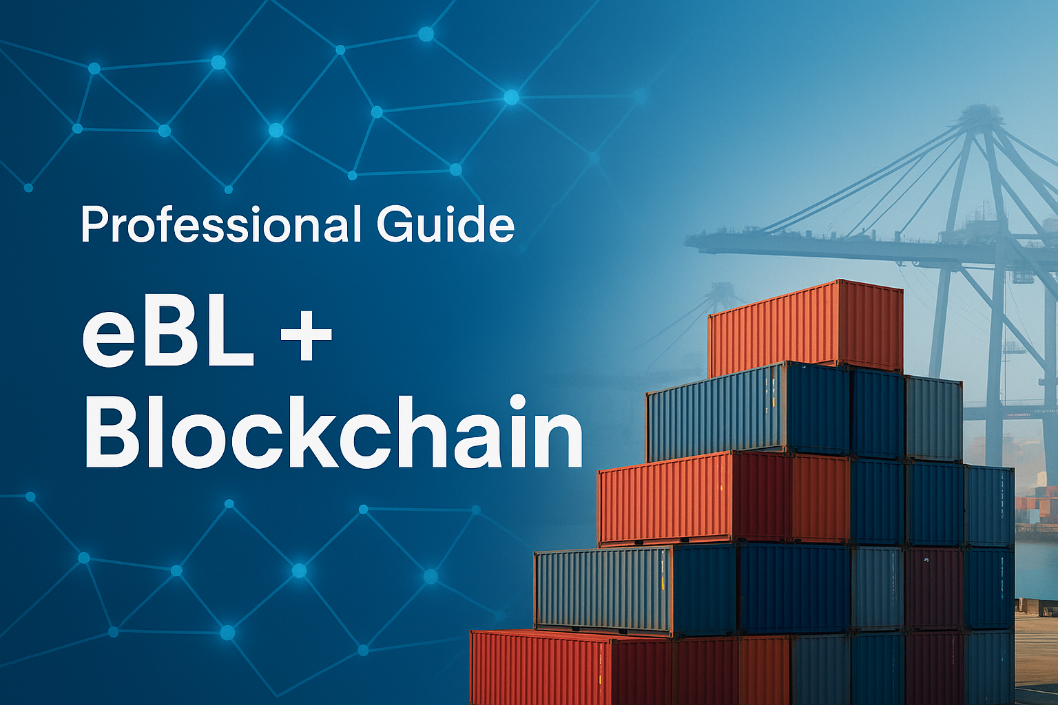 Professional Guide – Electronic Bill of Lading (eBL) & Blockchain